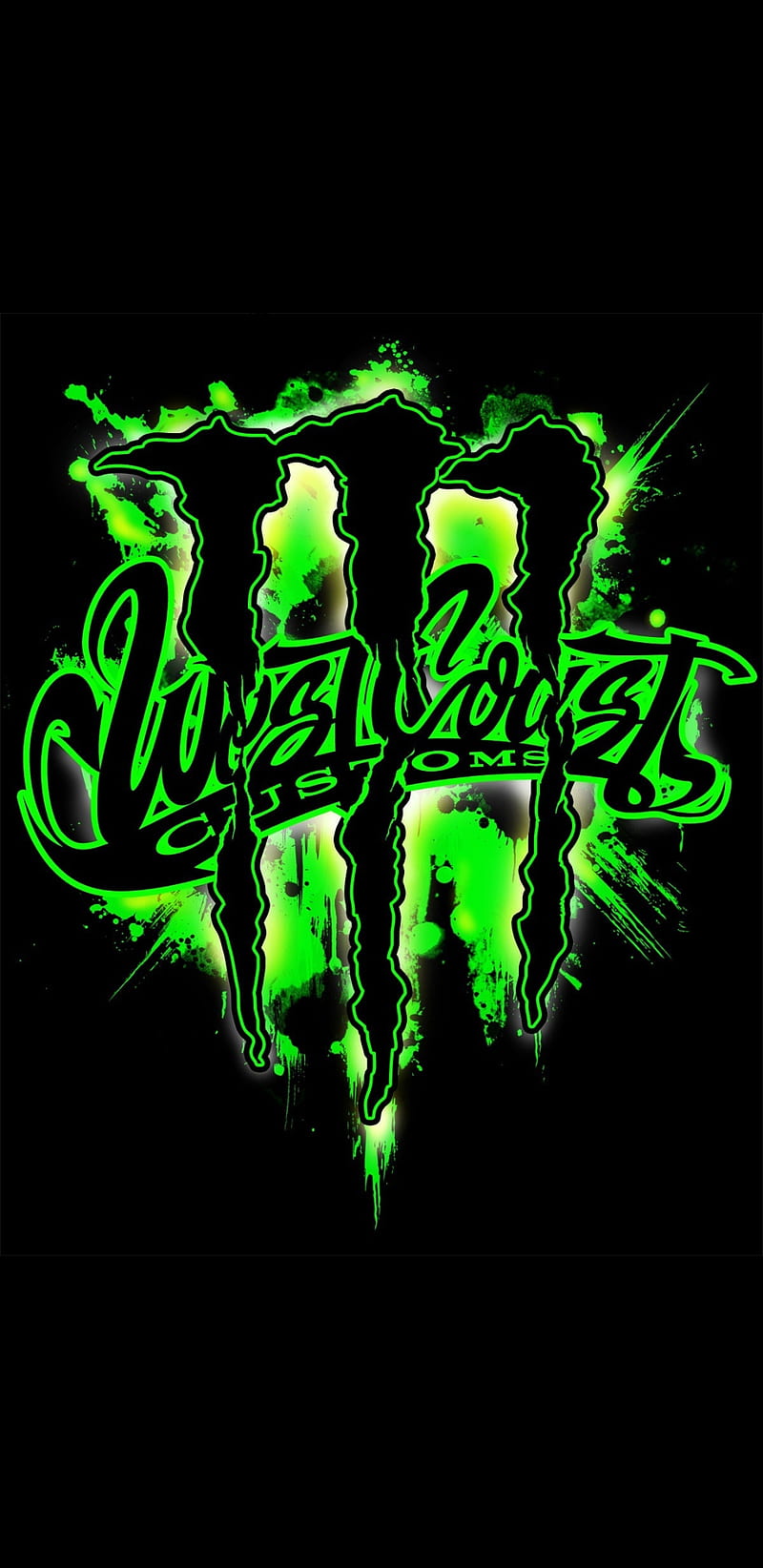 monster energy, logo, rockstar, HD phone wallpaper