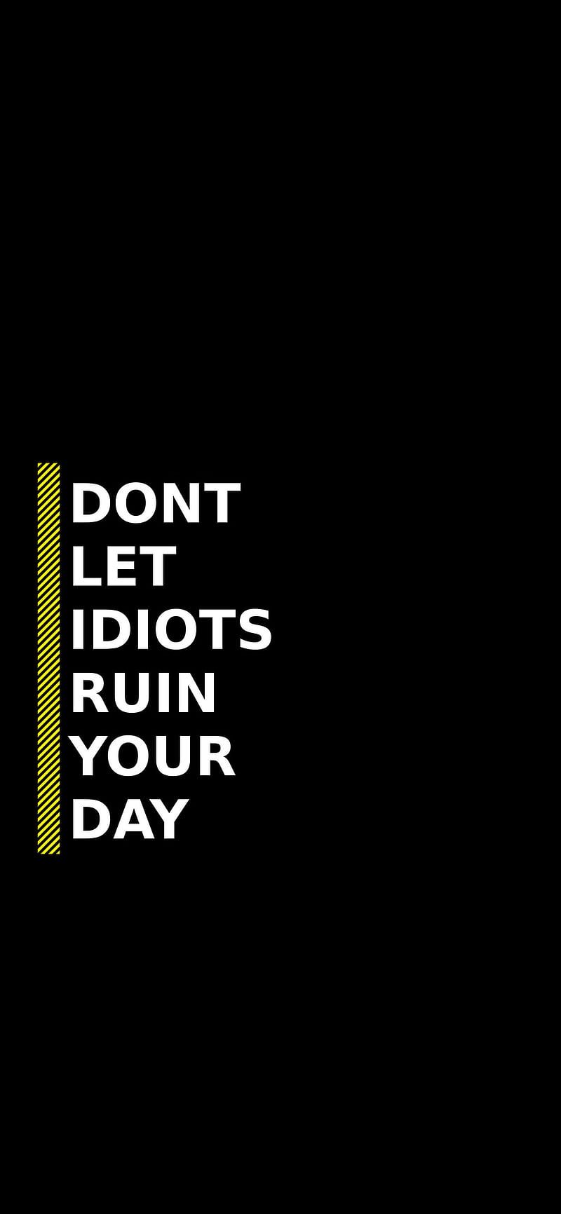 Idiots, quotes, sayings, simple, text, HD phone wallpaper