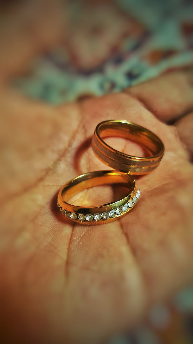 Couple ring, bonito, couple, gold, love, ring, rings, HD phone wallpaper |  Peakpx