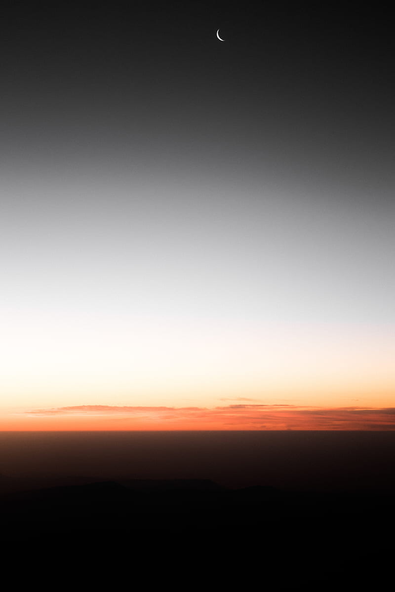 landscape, twilight, horizon, evening, sky, HD phone wallpaper