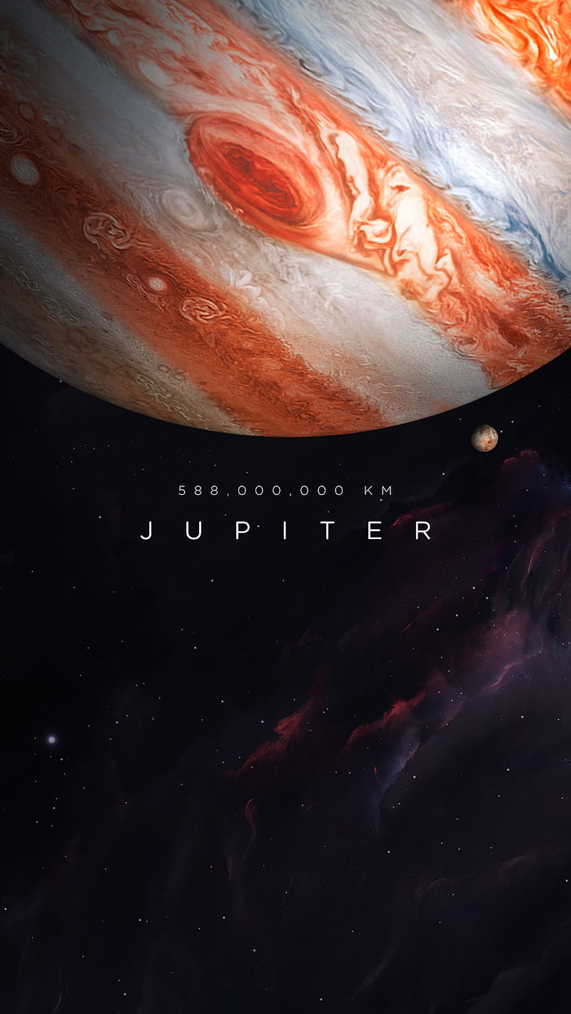 Jupiter Planet Space Stars Univers Hd Phone Wallpaper Peakpx