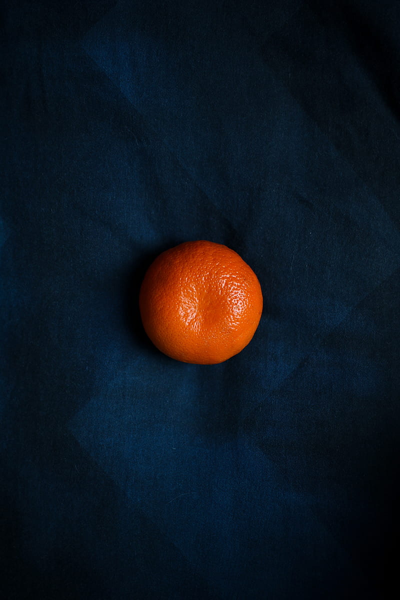 tangerine, fruit, citrus, fabric, HD phone wallpaper
