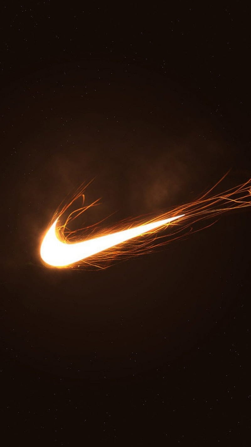 Nike, air, fire, logo, logos, sport, HD phone wallpaper