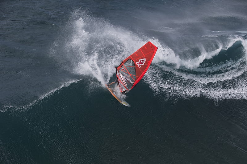 Wind Surfing, Wind, wave, Surfing, ocean, HD wallpaper
