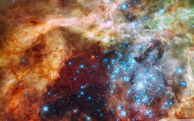 the known universe, planets, moons, nebula, space, nasa, galaxies, HD wallpaper