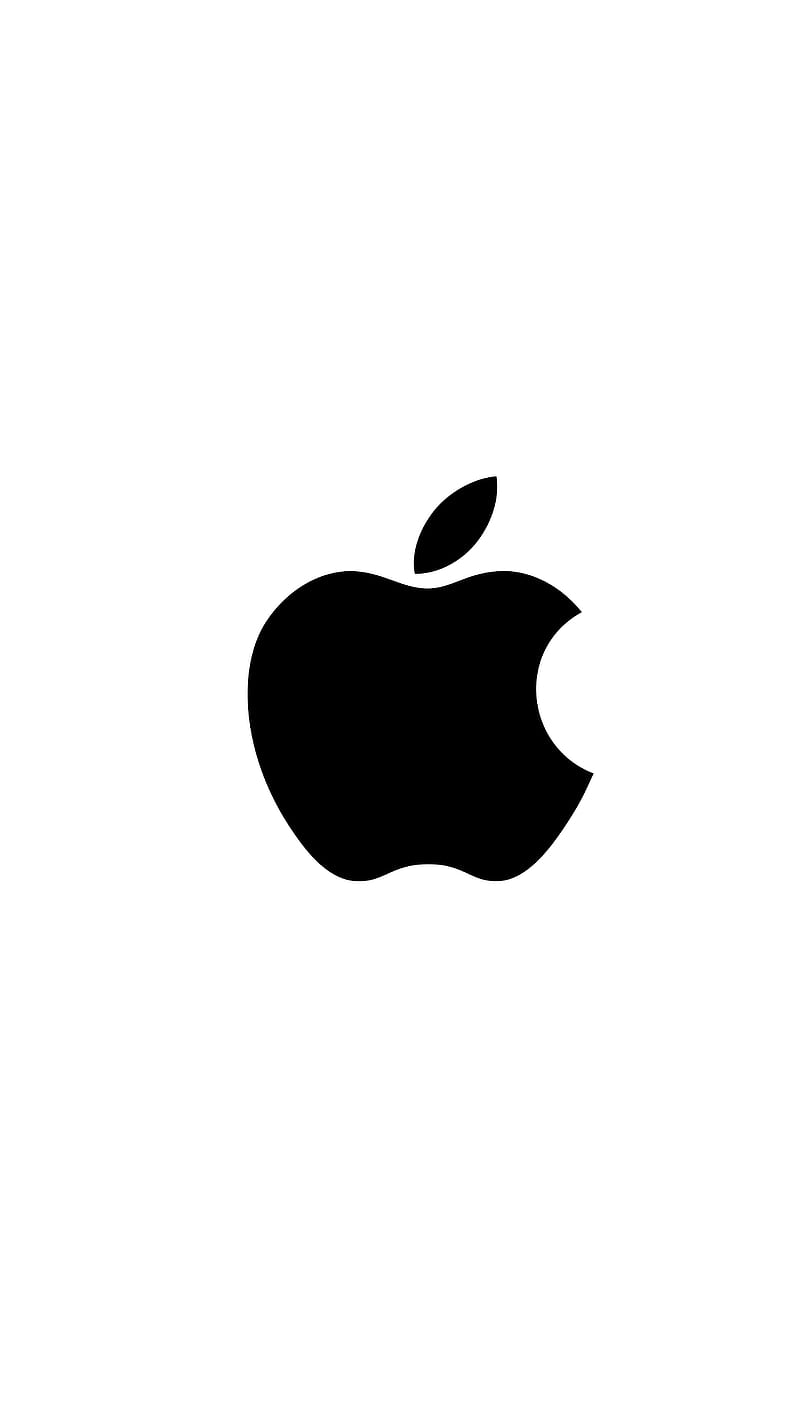 Apple logo, black, desenho, modern, original, phone, white, HD phone  wallpaper | Peakpx