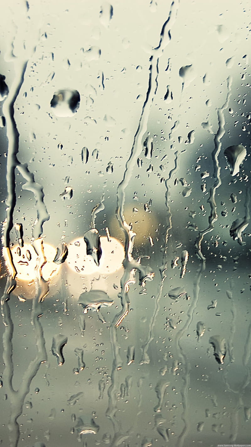Rainy, 2017, earth, water, rain, window, weather, HD phone wallpaper