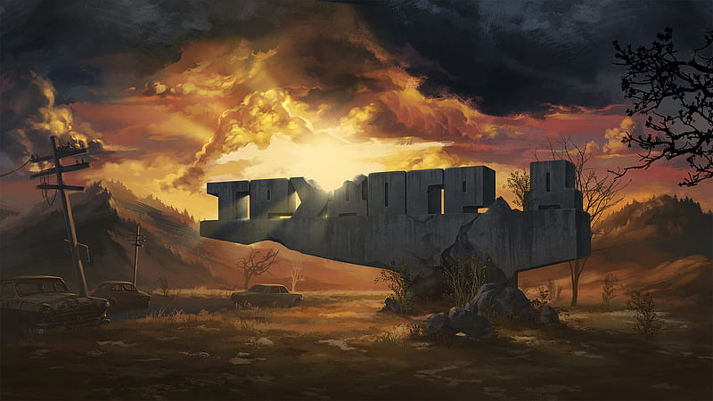 Destruction Post Apocalyptic Wasteland ATOM RPG, HD wallpaper