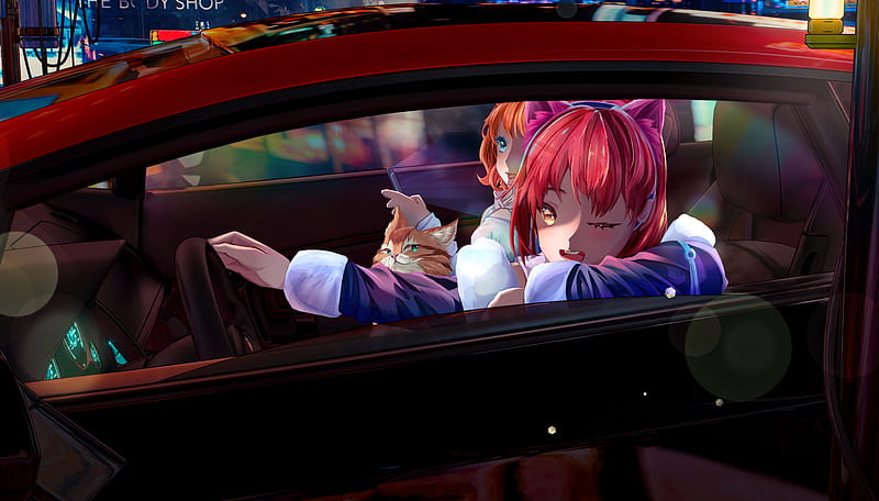 Steam Workshop::Driving Anime Girl
