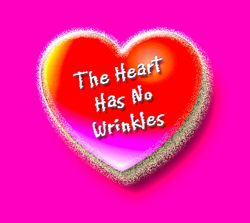 Heart Wrinkles, love, no, HD wallpaper
