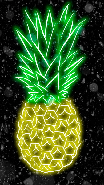 glowing pineapple light