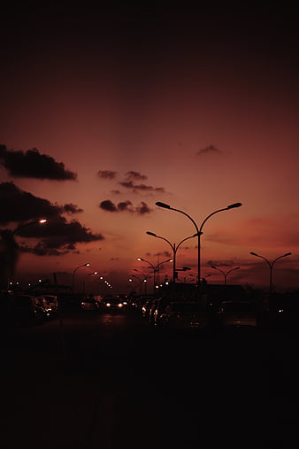 Rain, destination unknown, low light, moonlight, night light, orignal ...