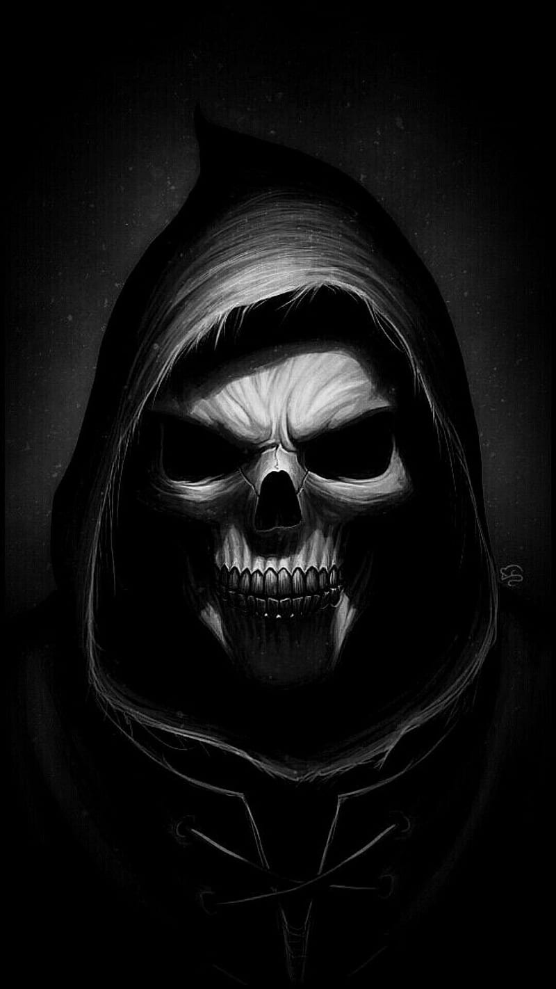 Reaper, grim reaper, skull, HD phone wallpaper | Peakpx