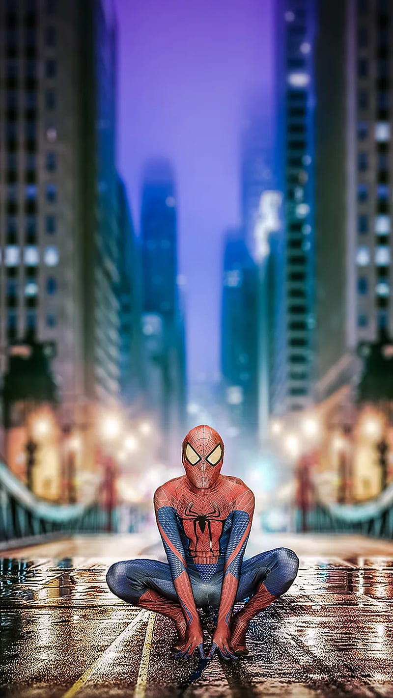 Spiderman, pueblo, película, ciudad, héroe, Fondo de pantalla de teléfono  HD | Peakpx