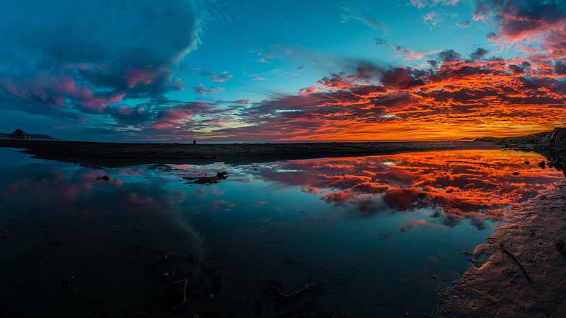 Sunset Tree Cloud Sky Nature Hd Wallpaper Peakpx