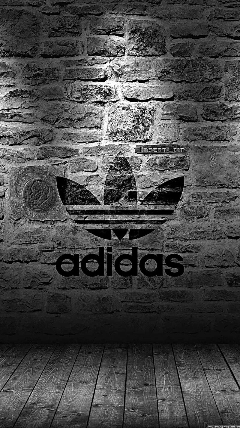 béisbol derivación Contando insectos Adidas logo, abstract, adidas, black, deporte logotipo, HD phone wallpaper  | Peakpx