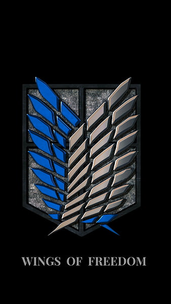 Wings Of Dom Attack On Titan Survey Corps Lockscreen Hd Phone Wallpaper Peakpx