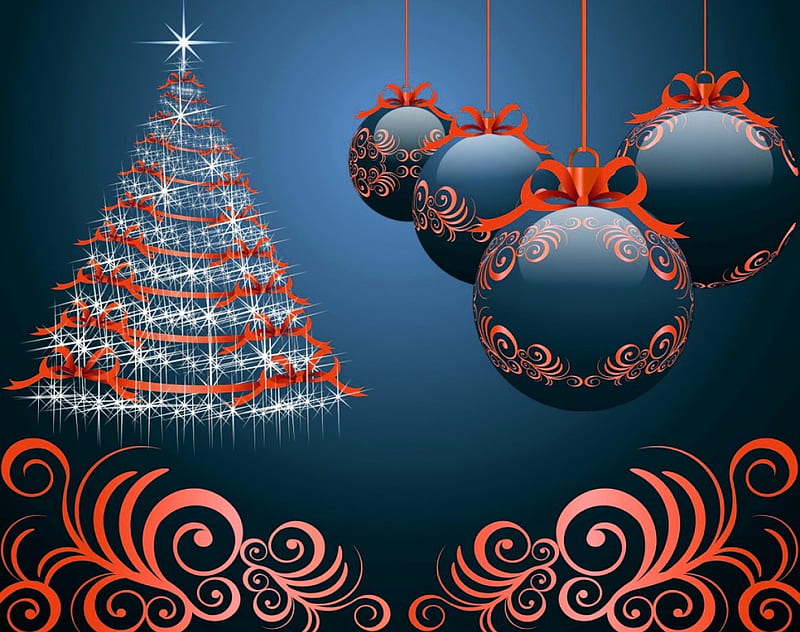 Christmas background, pretty, lovely, christmas, holiday, decoration,  background, HD wallpaper | Peakpx