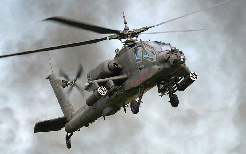 Apache, fly, gun, helicopter, HD wallpaper | Peakpx