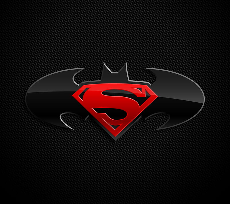 Super Batman, carbon, fiber, fibre, superman, HD wallpaper