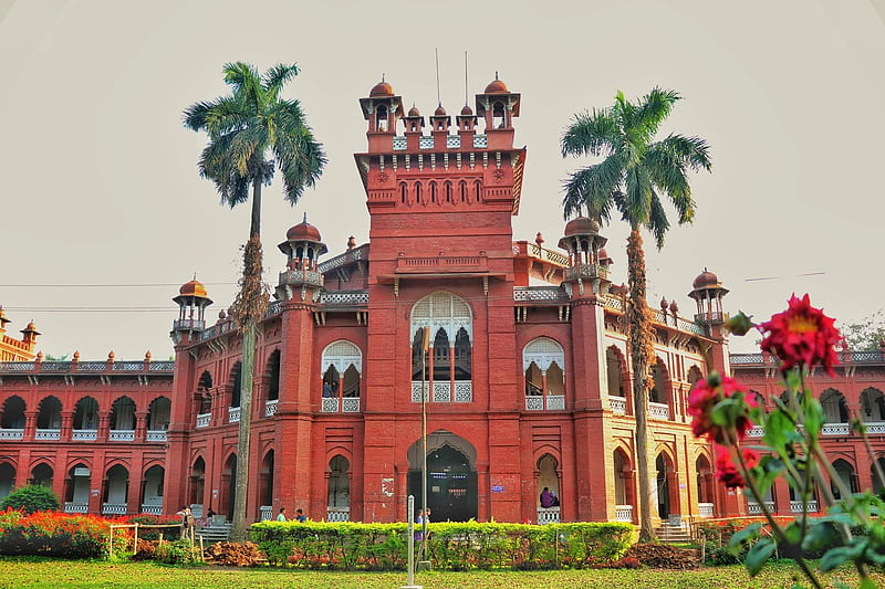 Curzon Hall, asia, bangladesh, castles, dhaka, dhaka university, du, heritage, history, university of dhaka, HD wallpaper