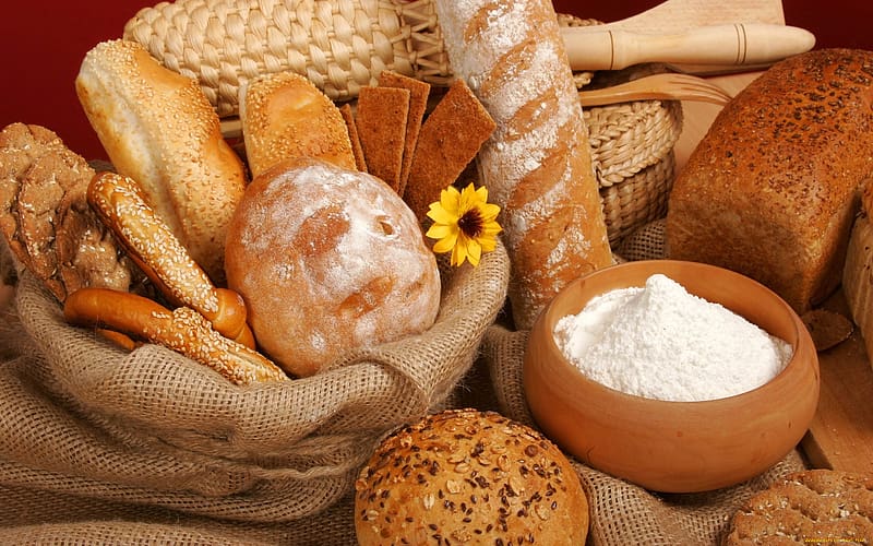 Food, Baking, Bread, Flour, HD wallpaper