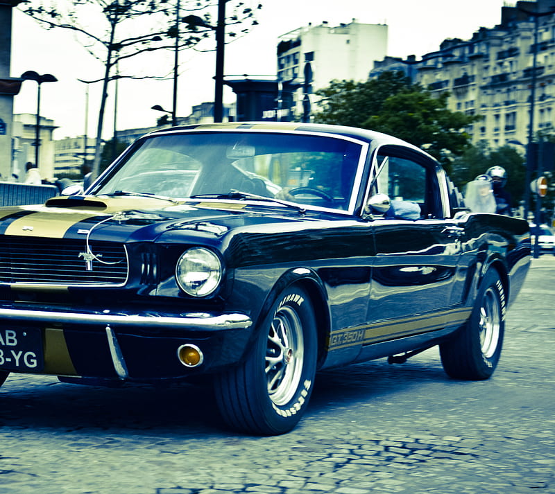 65 Mustang, american, automobile, classic, ford, muscle, mustang, HD wallpaper