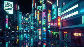 Cyberpunk Night City Art 4K Wallpaper iPhone HD Phone #860h