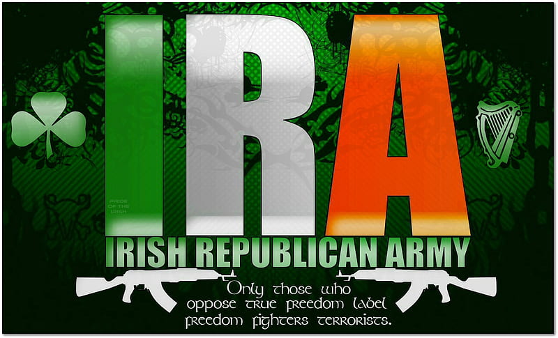 IRA, Shamrock, Irish, Bobby, HD wallpaper