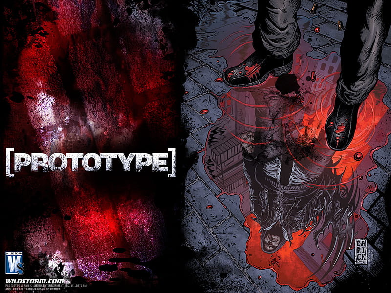 [Prototype], mercer, red, -prototype-, alex, HD wallpaper
