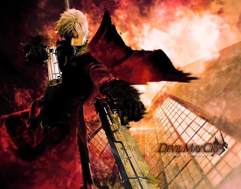 DMC Devil may cry 2 game special wallpaper by me by Hatredboy on