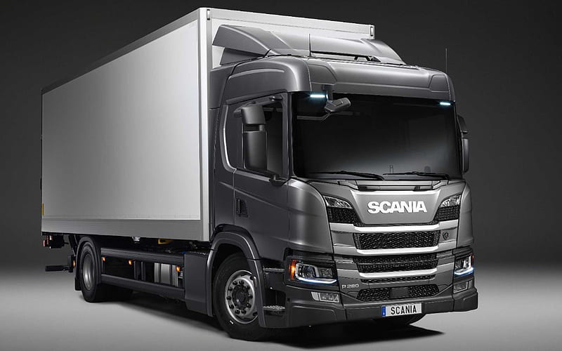 Scania P280 2018 truck, Scania P-series, new P280, trucks, LKW, Scania, HD wallpaper