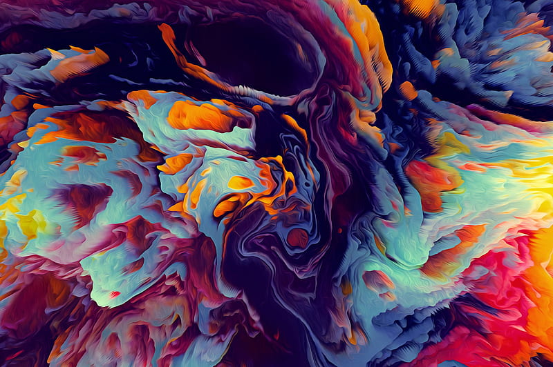 Abstract, Fluid, HD wallpaper