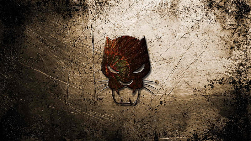 Black Panther Logo, black-panther, movies, logo, artwork, HD wallpaper