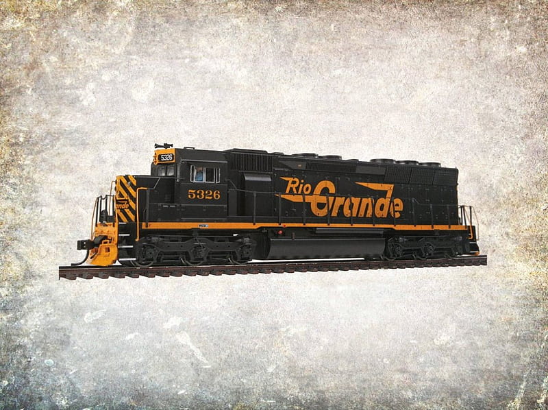 Walthers HO scale Denver & Rio Grande toy train, locomotive, train, engine, diesel, HD wallpaper