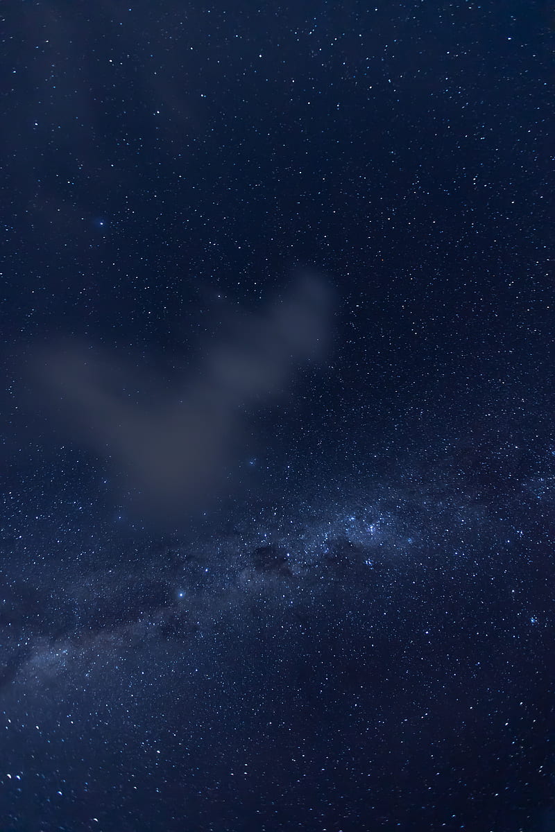starry sky, galaxy, nebula, Space, HD phone wallpaper