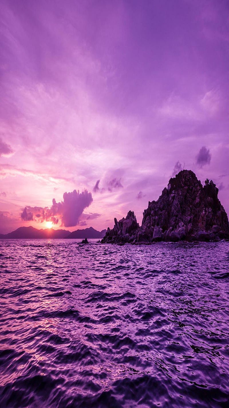 Island Sunset, look, nice, HD phone wallpaper | Peakpx