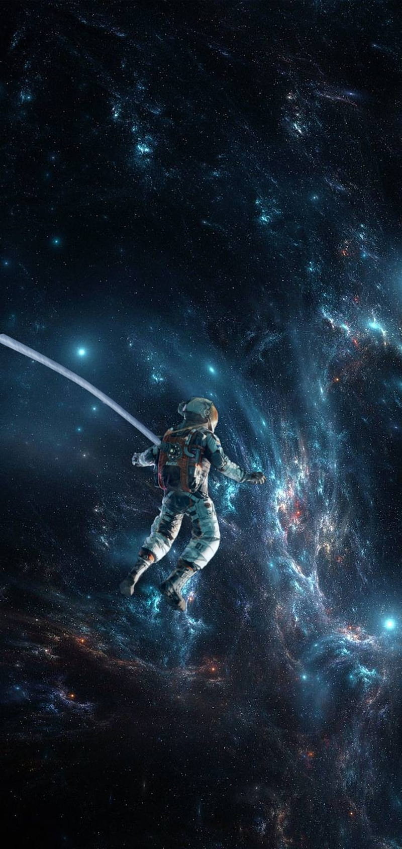 Space, artificial intelligence, astronaut, cosmos, galaxy, nebula, sci-fi,  space, HD phone wallpaper | Peakpx