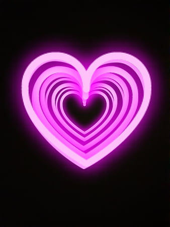 Neon Love, Heart, automotive lighting, visual effect lighting, Devil,  arafatEA, HD phone wallpaper