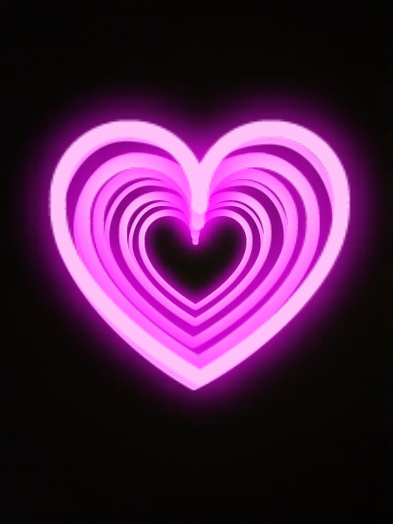Với hình nền trái tim neon hồng đầy màu sắc, bạn sẽ không thể rời mắt khỏi màn hình điện thoại của mình. Sự kết hợp giữa trái tim và đường kẻ neon là một cách hoàn hảo để thể hiện sự tươi trẻ và yêu đời.