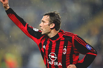 Ukrainian Forward Andriy Shevchenko Ac Milan Editorial Stock Photo - Stock  Image