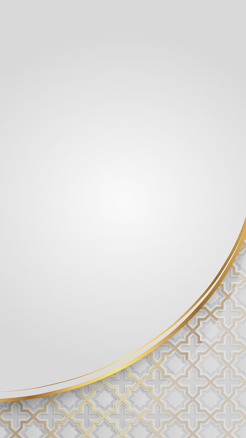 Luxury , abstract, elegant, golden, islam, luxury, metallic, muslim, shiny, stylish, white, HD phone wallpaper