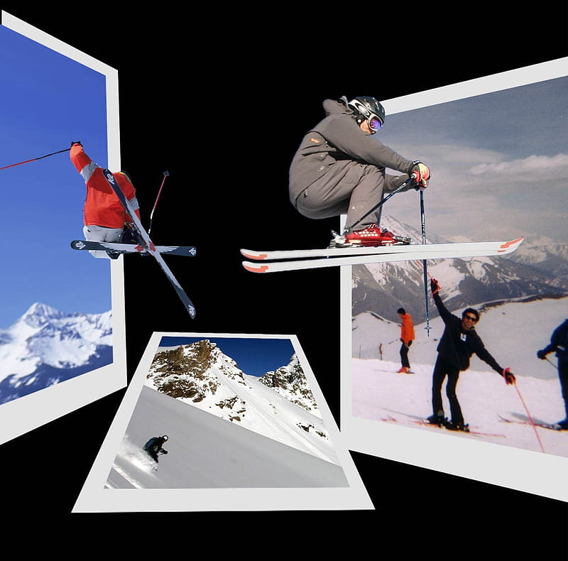 Ski-Jump, 3d, complex, abstract, olympic, HD wallpaper