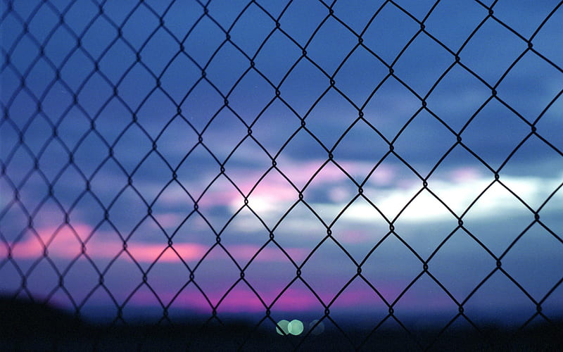 fence-Bokeh, HD wallpaper
