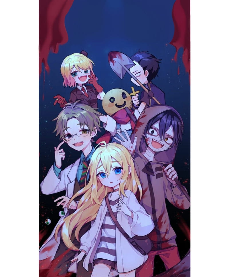 angels of death, cute, syco, HD phone wallpaper