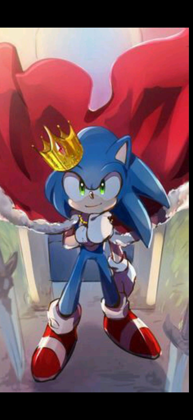 King Sonic, hedgehog, HD phone wallpaper | Peakpx