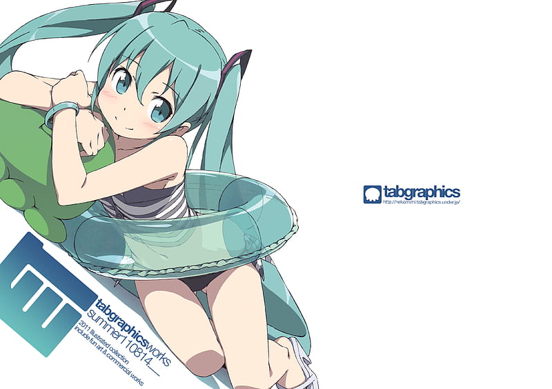 Hatsune Miku, vocaloid, hatsune, kanzaki, hiro, miku, game, tabgraphics, HD wallpaper
