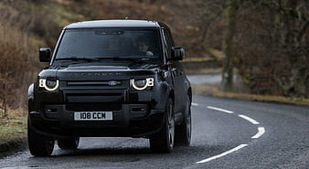 2022 Land Rover Defender V8 90 - Front , car, HD wallpaper