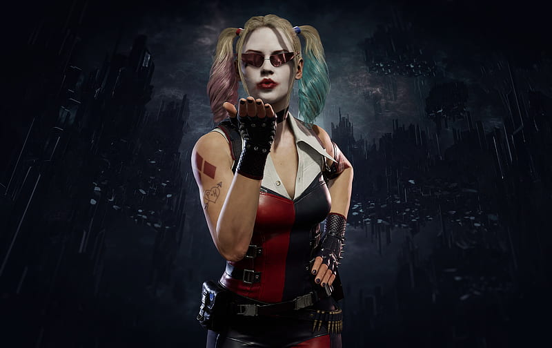 Harley Quinn Mortal Kombat 11, HD wallpaper