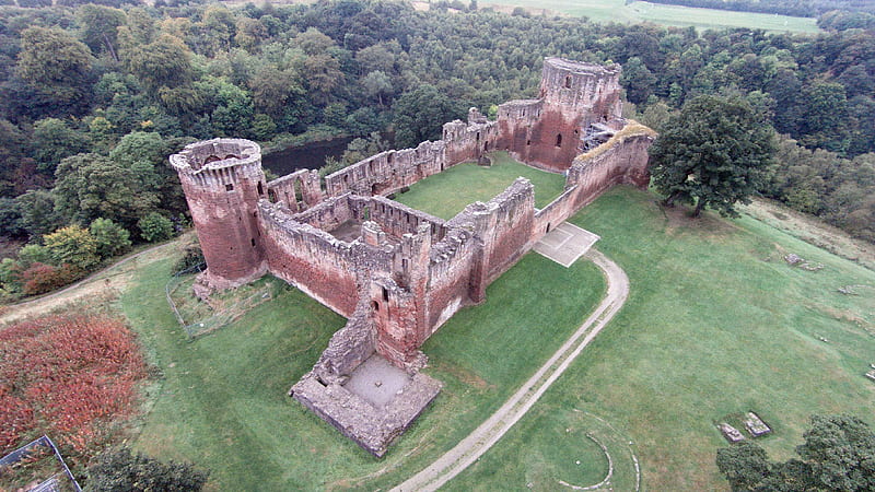 Bothwell Castle - Lanarkshire - Scotland, Scottish Castles, Bothwell Castle, Scotland, Castles, South Lanarkshire, HD wallpaper